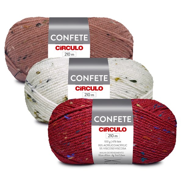 la confete circulo 100g 210m foto pai 1