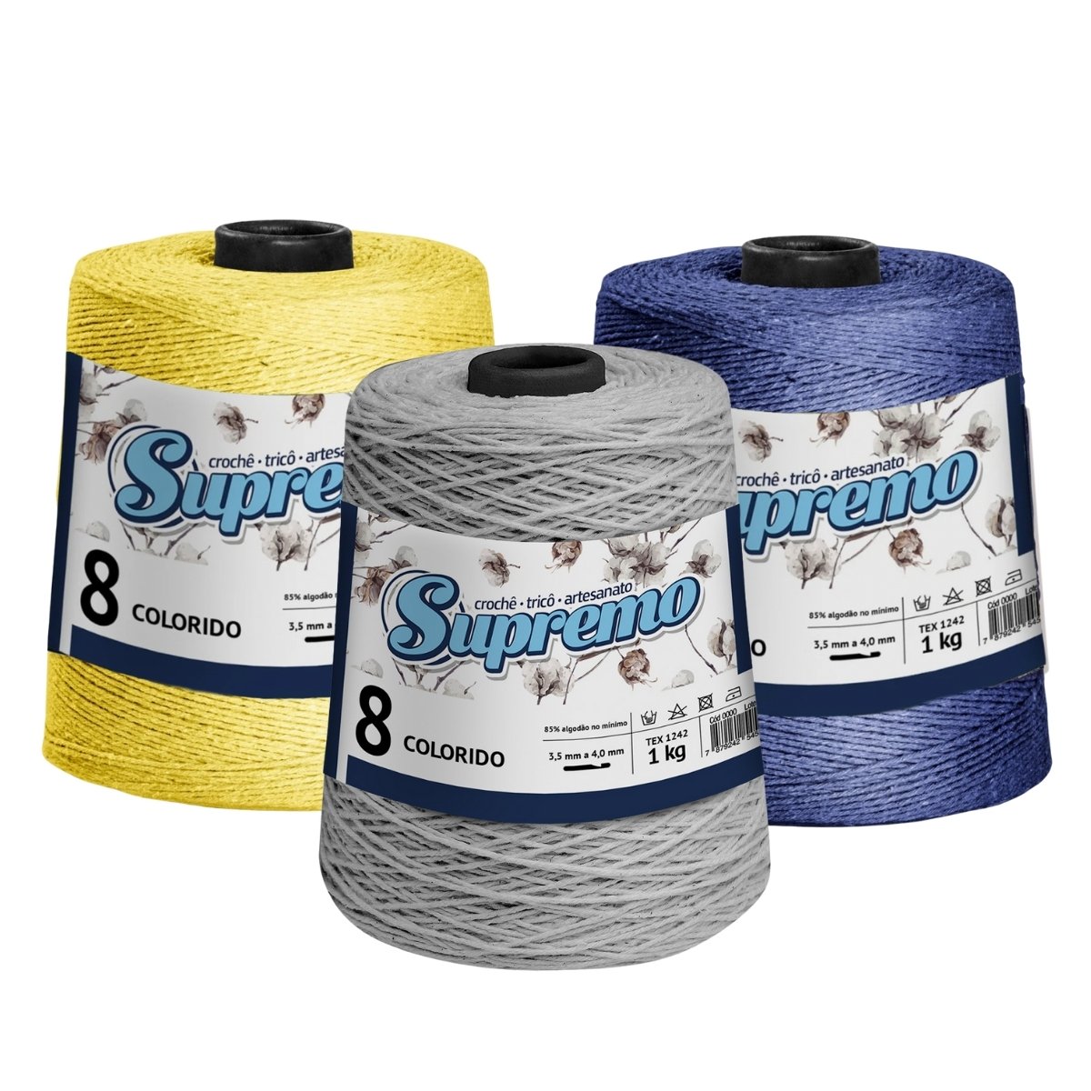 Prediletto Supremo Fio 6 600g Ideal Para Crochê | Sissi Fios