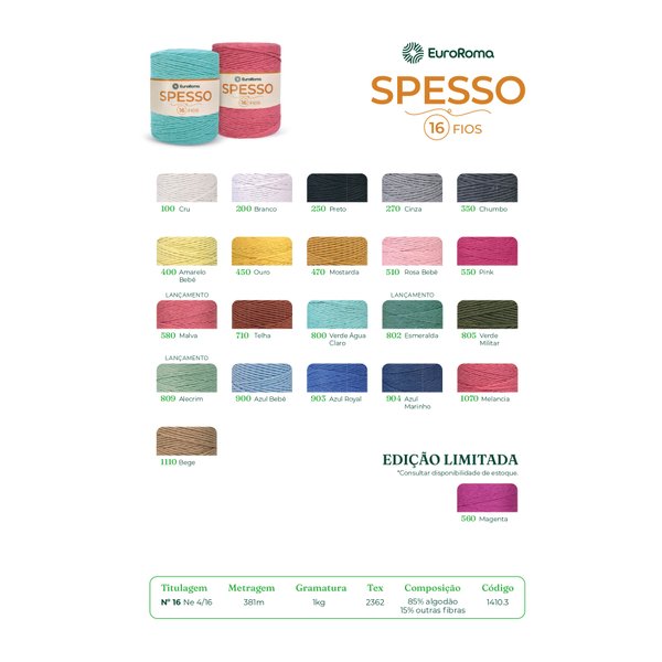 spesso 16 fios