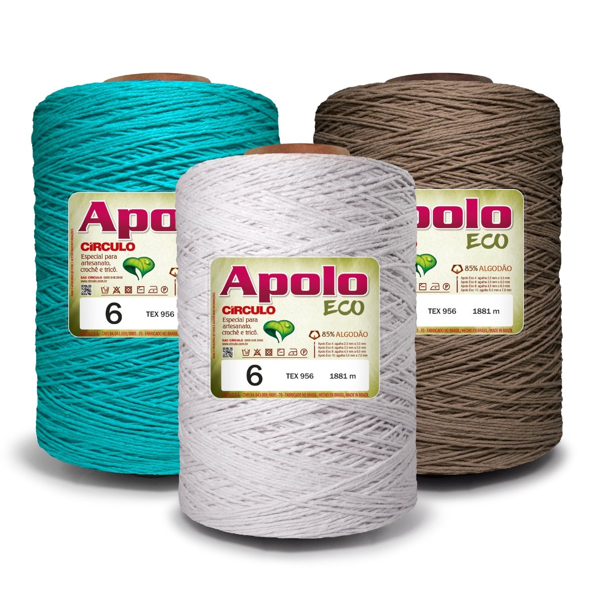 Apolo Big Fio 8 Círculo 1,8kg Ideal Para Crochê | Sissi Fios