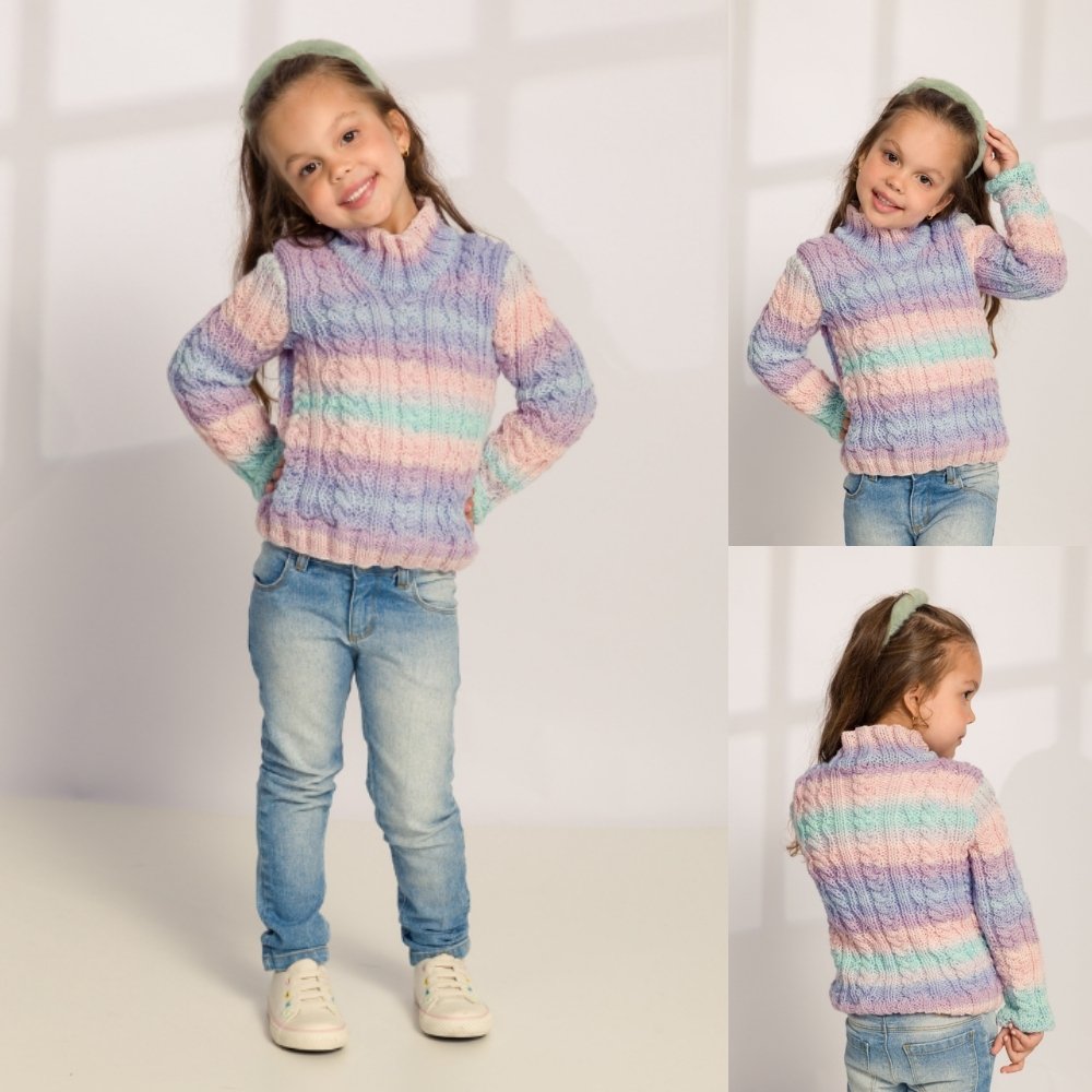 imagem 1 blusa trancada infantil receita