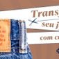 capa jeans croche