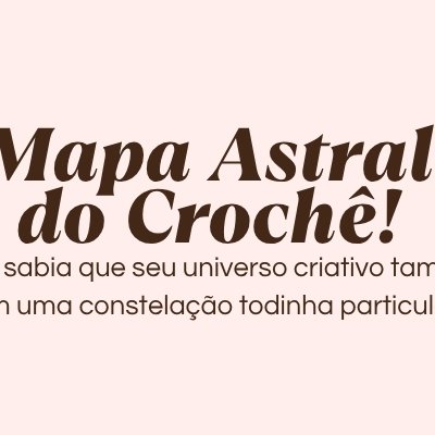 capa mapa astral do croche
