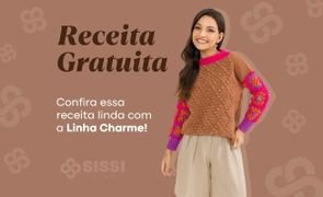 capa blusa de linha charme receita