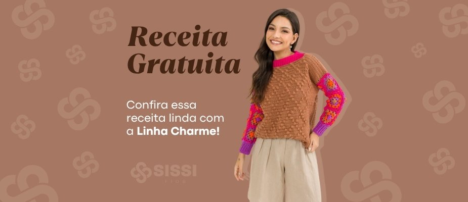 Receita de Blusa Aline com Linha Charme