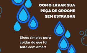 capa como lavar sua peca de croche