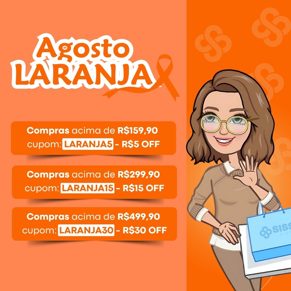 cupom agosto laranja