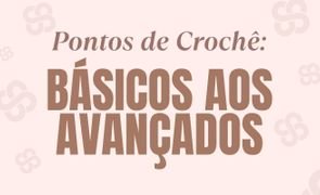 capa pontos de croche basico aos avancados