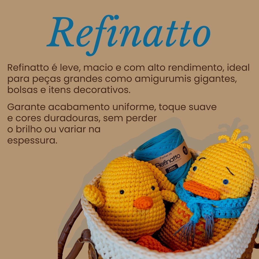 imagem 3 fio de malha 25mm refinatto e noble