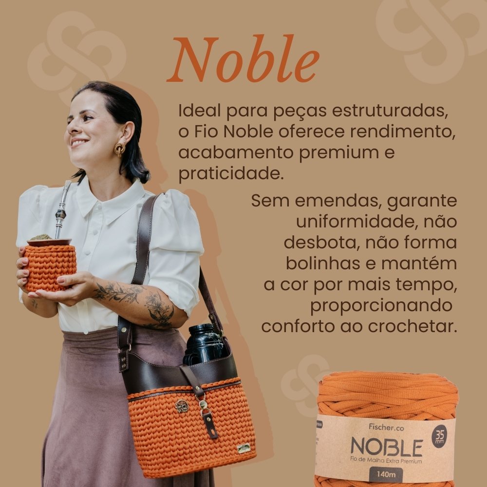 imagem 4 fio de malha 25mm refinatto e noble