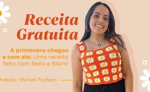 capa receita top margarida primavera