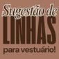 capa sugestao de linhas para vestuario capa sugestao de linhas para vestuario