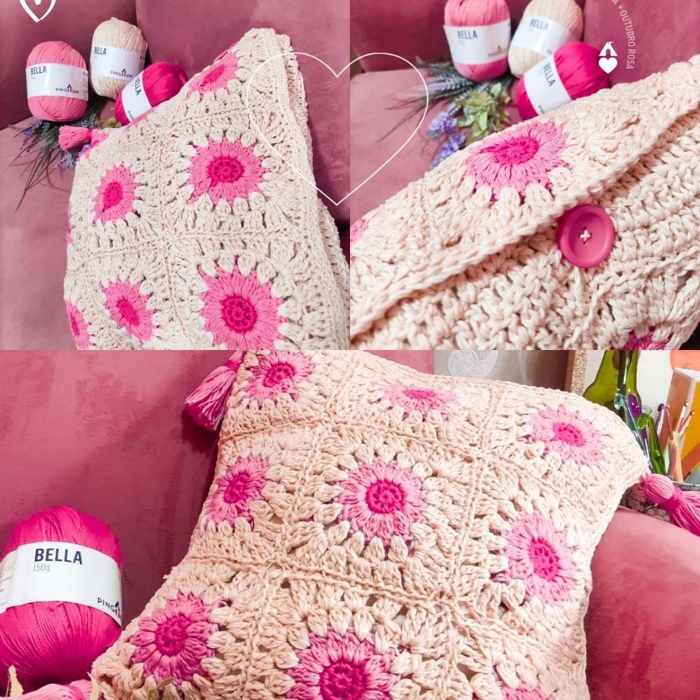 imagem 1 almofada outubro rosa