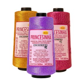 princesinha brilho ouro