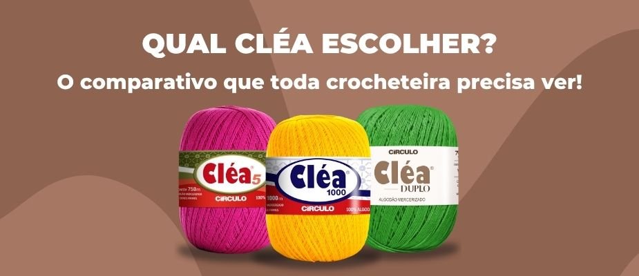 Linha Cléa Círculo: Descubra Qual Fio Combina com Seu Projeto | Sissi Fios Linha Cléa Círculo: Descubra Qual Fio Combina com Seu Projeto | Sissi Fios