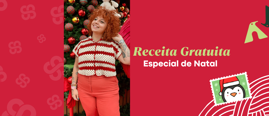 Receita Gratuita: Blusa Natalina Receita Gratuita: Blusa Natalina