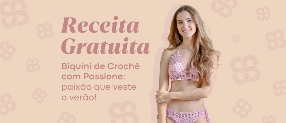 Biquíni De Crochê Com Passione Para O Verão | Sissi Fios