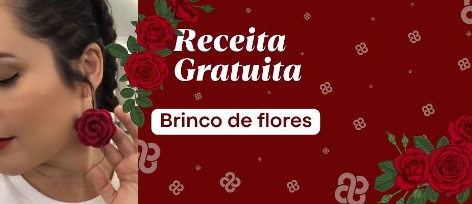 Brinco De Flores Com Fio Verano Fácil | Sissi Fios